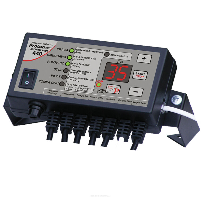 Sterownik PROTON PID C.W.U. regulator do kotła zasypowego